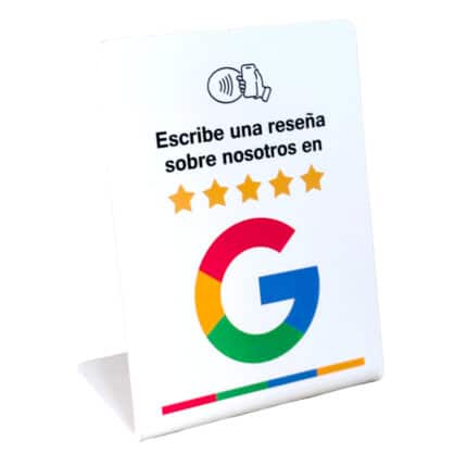 Tarjeta NFC para Reseñas en Google My Business